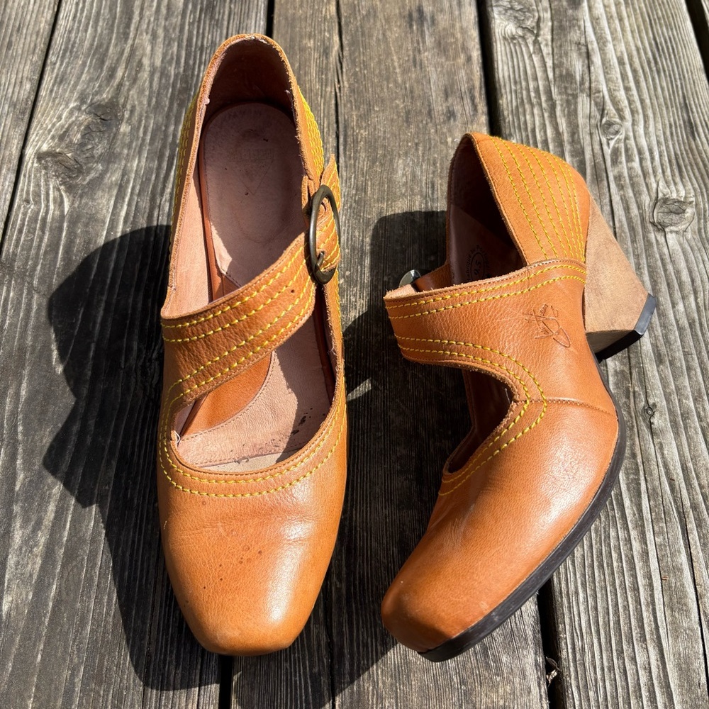 John Fluevog Mary Jane Heeled Shoe